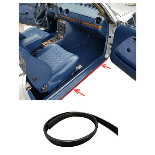 W123 coupé schweller - w123,