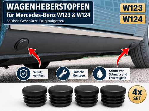 Wagenheberaufnahme - 4x,